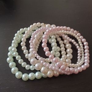 Pearl bracelets